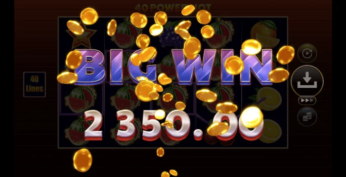 40 Power Hot Coin Boost grote winst